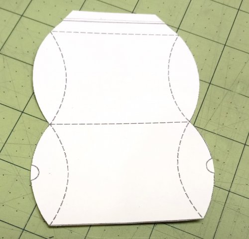 Judy Larson's Jewelry Packaging for Small Items - Pillow Boxes - , General Education, , cut out the template